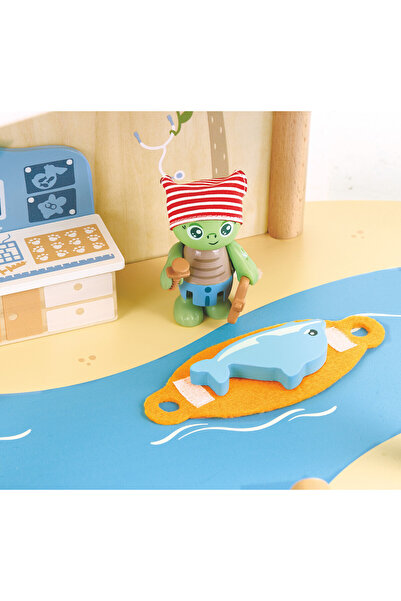 Hape Green Planet Ocean Rescue Playset W/ Accessories 47pcs