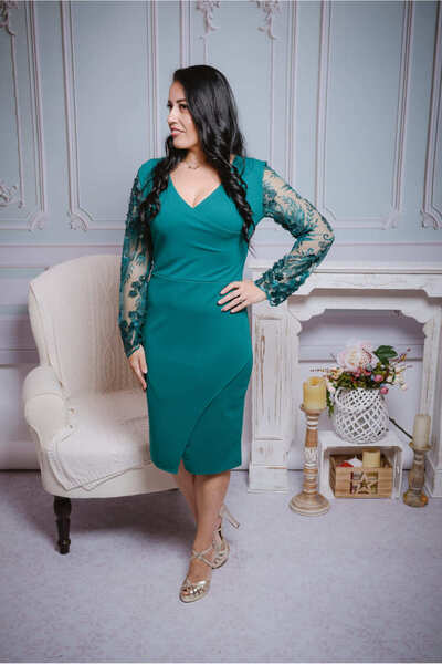 Afrodita Boutique Corina 3d Lace Dress