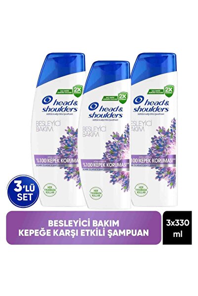 Head & Shoulders Besleyici Bakım Kepek Karşıtı Günlük Kullanım 330ML Şampuan ...