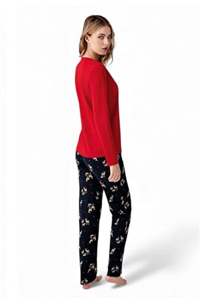 Arnetta 100% Cotton Deer Pattern Pajama Set