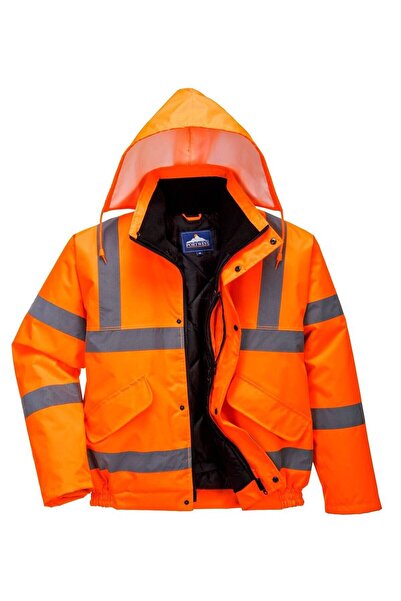 PORTWEST -Jachetă de siguranță reflectorizantă S463 Bomber, portocalie, 4XL