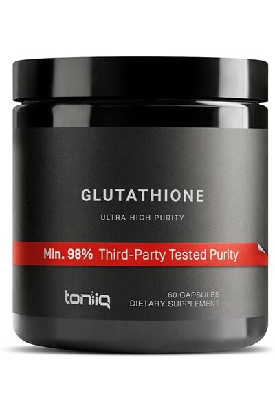 Toniiq Ultra High Strength Glutathione Capsules - 1000 mg, 60 Capsules