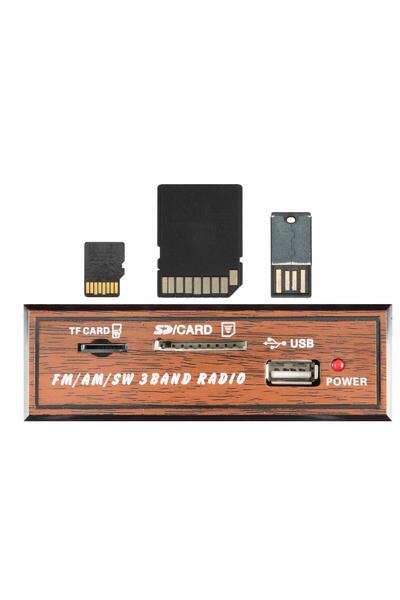 Sal Radio portabil retro, AC-DC, MP3-BT, 3 benzi