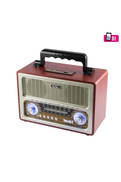 Sal Radio portabil retro, AC-DC, MP3-BT, 3 benzi