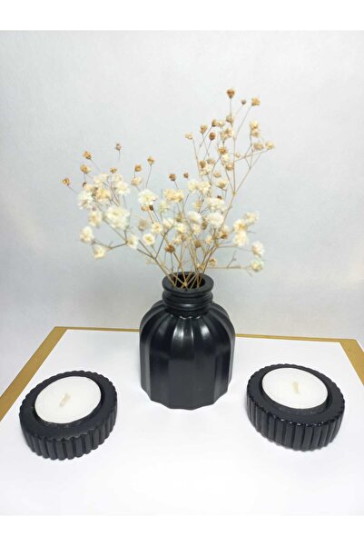 emilysamy مزهرية بخطوط رفيعة - قطعة ديكور عصرية وبسيطة، إناء زهور لغرفة المعي...