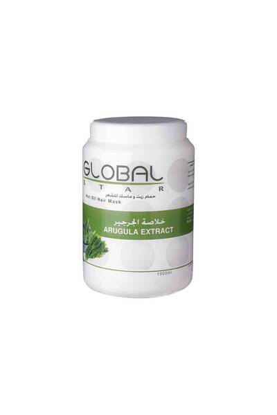 Global قناع النجمة وزيت الاستحمام - خلاصة الجرجير 1500 مل