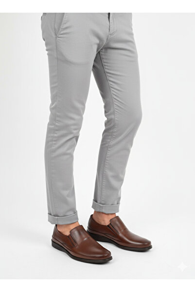 shot night Genuine leather laceless classic shoes