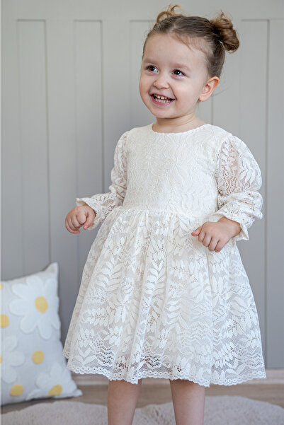 ALYRA Βρεφικό φόρεμα με μακρυμάνικο φιόγκο για πάρτι γενεθλίων Γάμος Ειδική ημέρα Βραδινό φόρεμα για κορίτσια Παιδικό φόρεμα