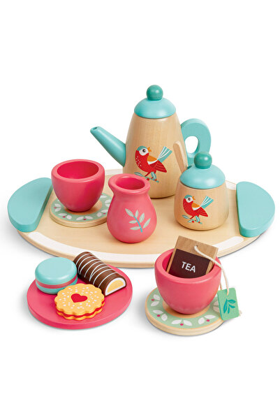 Hape Tea Time Wooden Play Set 14pcs