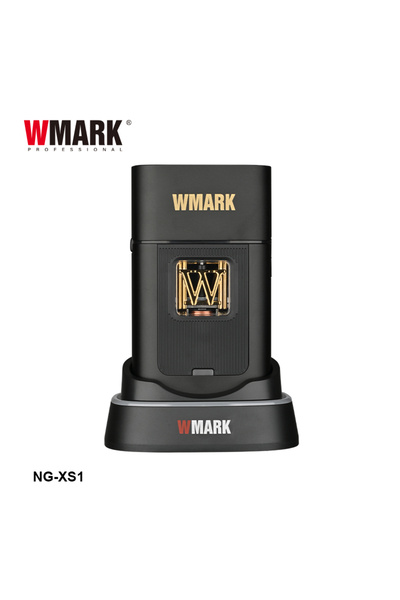 Wmark ماكينة حلاقة كهربائية احترافية للشعر مزودة بشفرات معدنية بمحرك ناقل NG-...