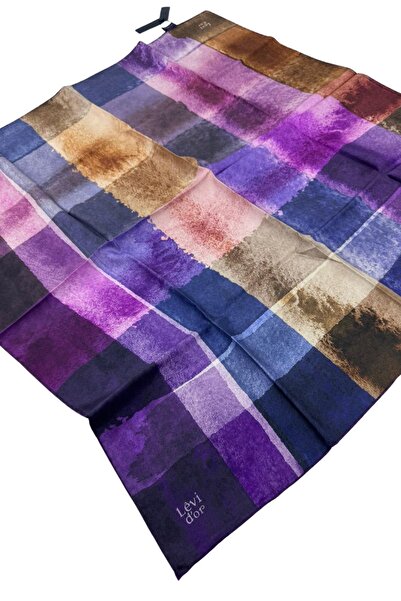 Levidor Eșarfă din mătase twill LD1131