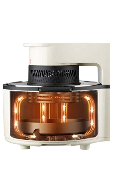 Generic 6.5L Air Fryer, Oil-less Electric Oven with Non-Stick Basket & Touch Control