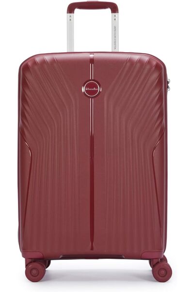 United Colors of Benetton Ultra Hafif Polipropilen Orta Boy Valiz Siyah