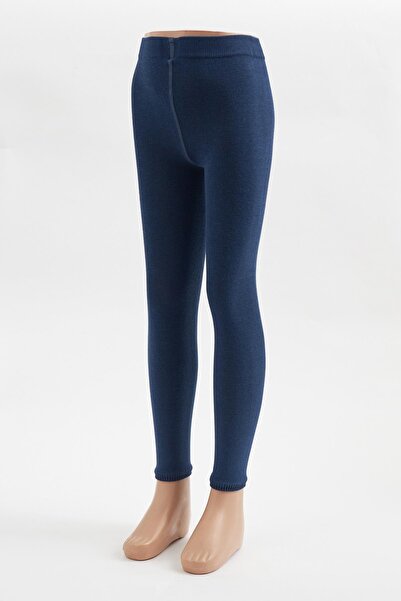 Katia&Bony Παιδικό βαμβακερό καλσόν Navy Blue