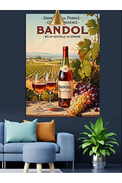 KanvasSepeti Sticlă de vin Struguri Pictură în ulei de înaltă calitate textur...