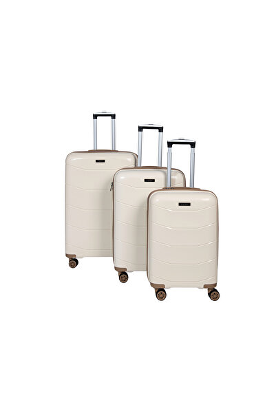 Moda Çanta MP-21 SİLİKON 3'LÜ VİZON VALİZ SETİ