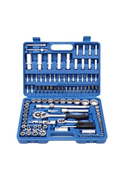 Tedex 108-piece tubular socket wrench set Bi-hexagonal (12 points) Tools