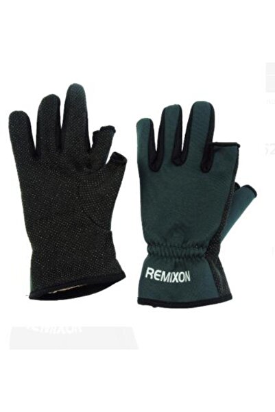 REMIXON Neopren Kesik Parmak Eldiven M