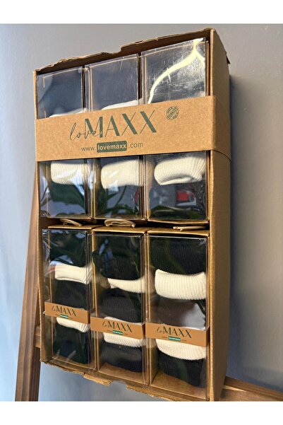 LOVE MAXX جوارب أطفال للجنسين مكونة من 5 قطع (علبة واحدة)