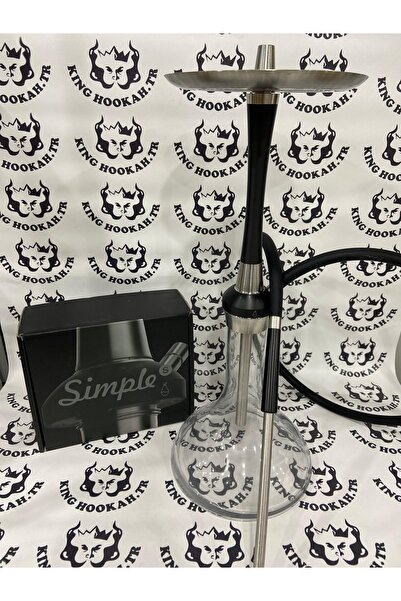 King Mattpear Simple S Nargile Takımı