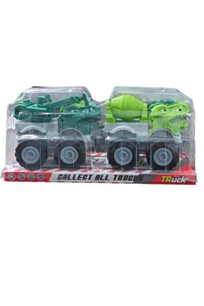 Meven Set Beauty لعبة شاحنة الديناصور تيك أبارت للأطفال AL 1570