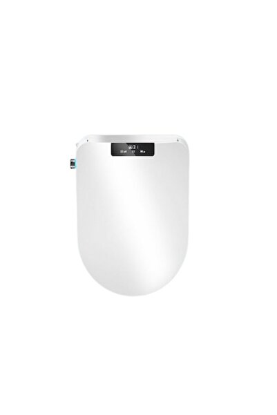 ECO FRESH AIR Capac de toaletă inteligent cu telecomandă, bideu, senzor de mișcare, scaun încălzit, masaj, LCD, spălare pentru femei, 49 cm