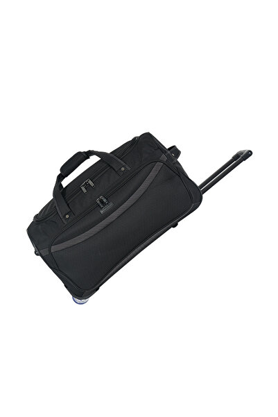 Snowball Geantă de călătorie cu rotile SW37162, 70x43x34 cm, poliester, neagră