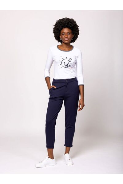 Heavy Tools Pantaloni de damă FLUMPIS25 BLEUMARIN S