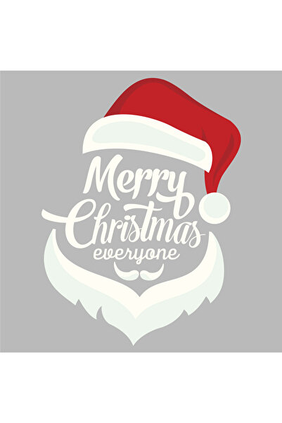 4Decor Autocolant decorativ – Crăciun fericit tuturor 45x60cm