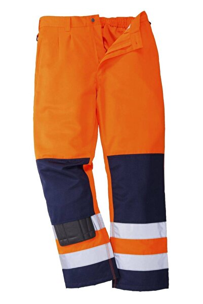 PORTWEST Seville HiVis Protective Trousers-TX71 M Orange