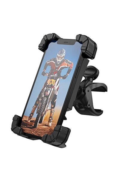 JZS Bike Phone Mount Holder, Quick Install Handlebar Clip for Bicycle