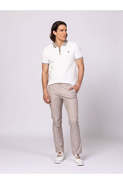 Heavy Tools Pantaloni din pânză pentru bărbați FRINK BEJ 32