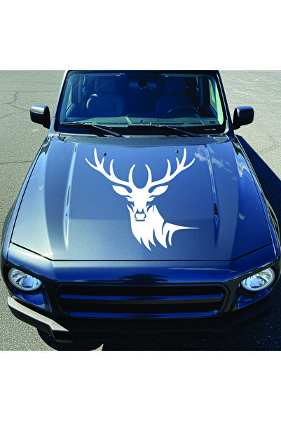 StickITsibiu Savage Deer – Stickere Auto 4×4 Off-Road – Dimensiuni 20x19 cm.