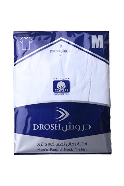 Meven Set Beauty تي شيرت رجالي بأكمام قصيرة ورقبة دائرية من داروش - مقاس M