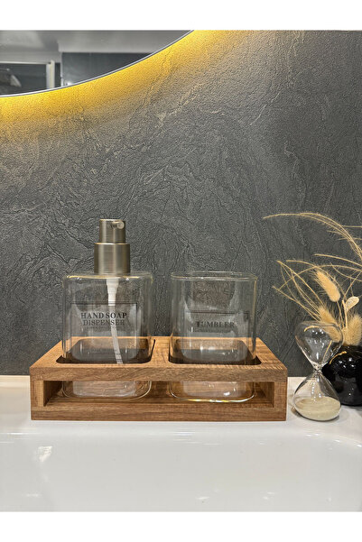 DECORİS HOME & ACCESSORIES Akasya Standlı Sabunluk