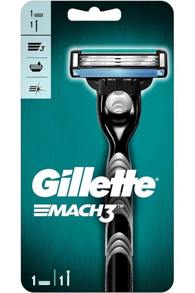 Gillette ماك 3 رازور 1 أب