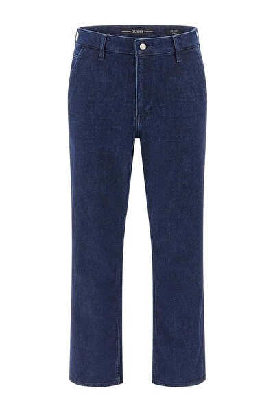Guess Men's Blue Denim Pants