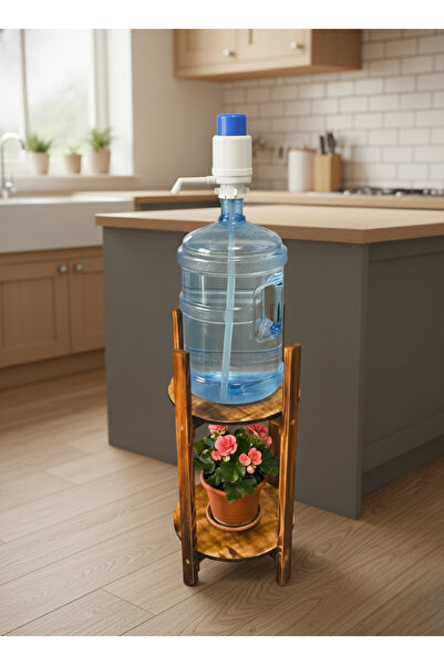 Sedefira قاعدة زجاجة خشبية، حامل زجاجة، رافع زجاجة، قاعدة زجاجة بارتفاع أزرق ...