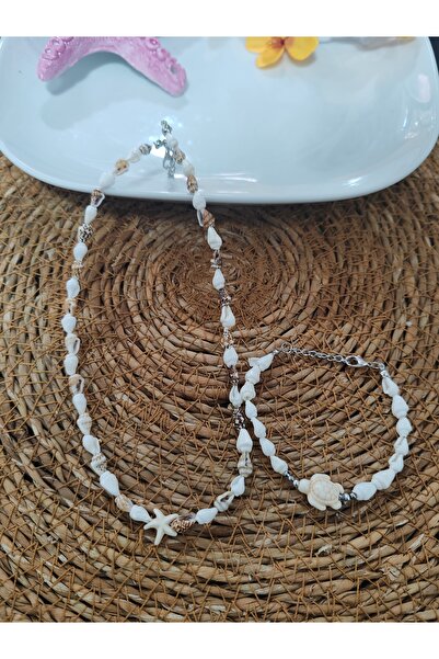 elbi bijuteri Deniz kabuğu kolye, bileklik