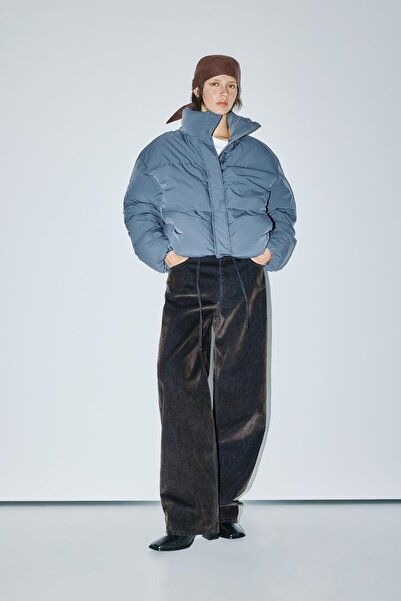 Pull & Bear Padded high neck jacket