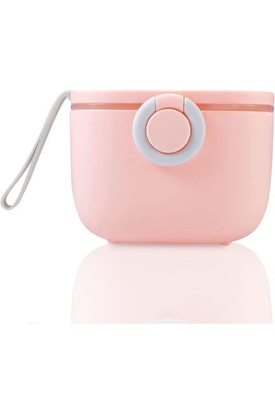 Generic موزع مسحوق حليب الأطفال المحمول من YRQX، 400 مل، وردي