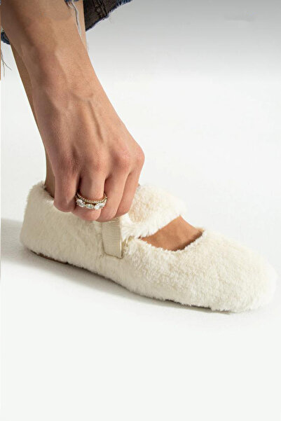 Yazz Atelier Home Shoes Ecru