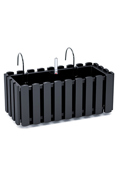 Prosperplast Boardee Fencycase anthracite balcony planter 380x180x162mm
