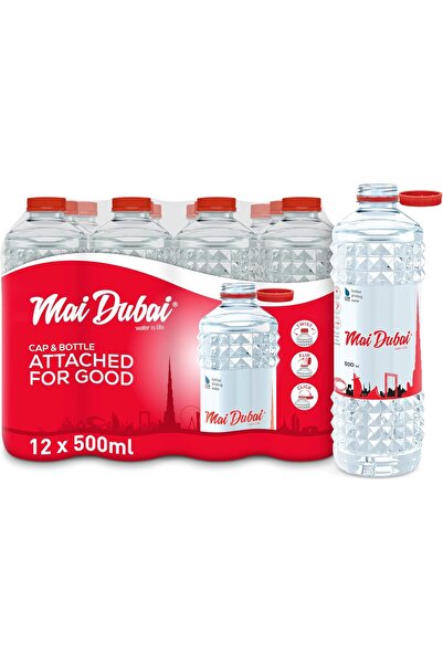 Mai Dubai Bottled Water, 12 x 500 ml