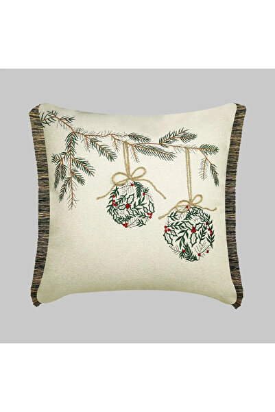 Sarev Alba Throw Pillow 45X45 Ecru