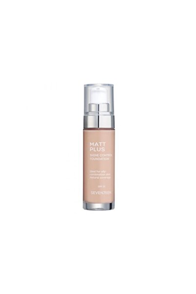 SEVENTEEN Matt Plus Liquid Foundation SPF 20, 30 ml (Shade 00)
