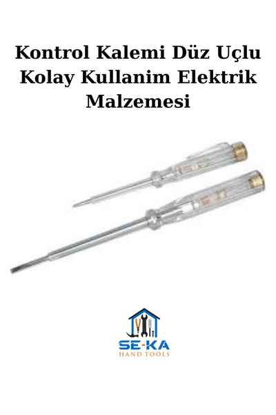 SEKA HAND TOOLS Control Pen Flat Tip Easy Operation Electric Material