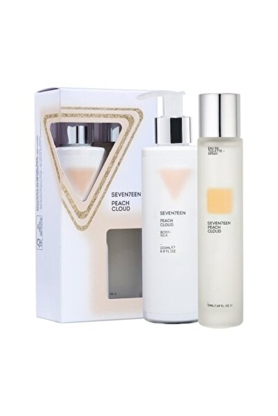 SEVENTEEN Peach Cloud Eau de Toilette Set 50 ml, Body Silk Body Lotion 200 ml