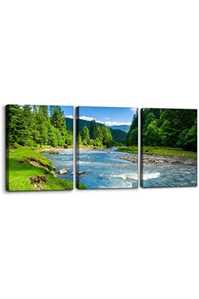 ALAYRA International لوحات فنية جدارية مطبوعة على قماش لمناظر طبيعية وجبال وأ...