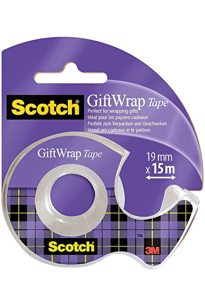 3M SCOTCH Banda adeziva cu dispenser Gift Wrap 19 x 15 mm Scotch 3M